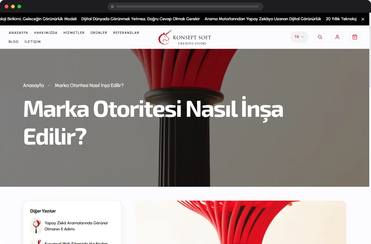 Blog sayfası